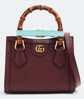 GUCCI Diana mini tote bag