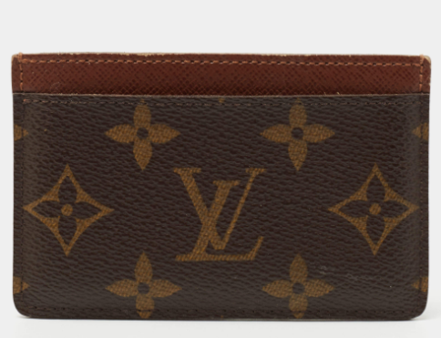 Louis Vuitton Armagnac Monogram Canvas Card Holder